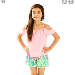 Lilly Pulitzer Layne Top in Paradise Pink